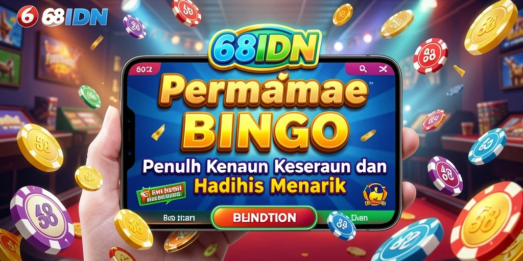 Tampilan gameplay Bingo yang seru dan menarik di 68IDN.