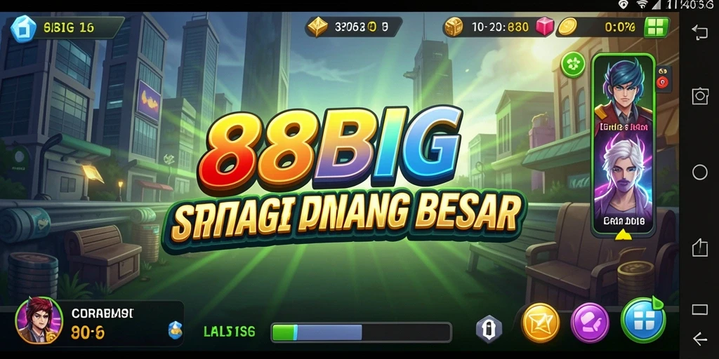 Tampilan gameplay menegangkan di 88BIG yang memikat.