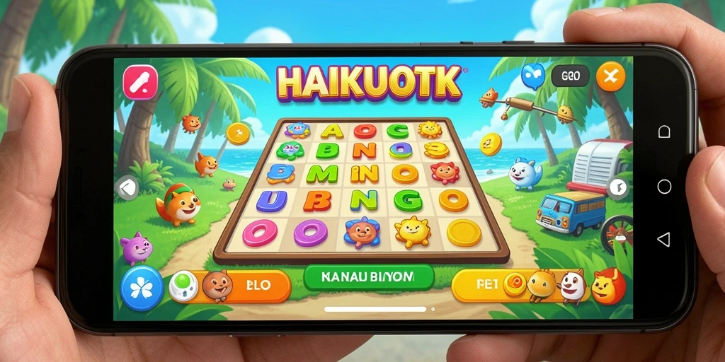 Tampilan seru gameplay HAIKUOTK di Bingo.