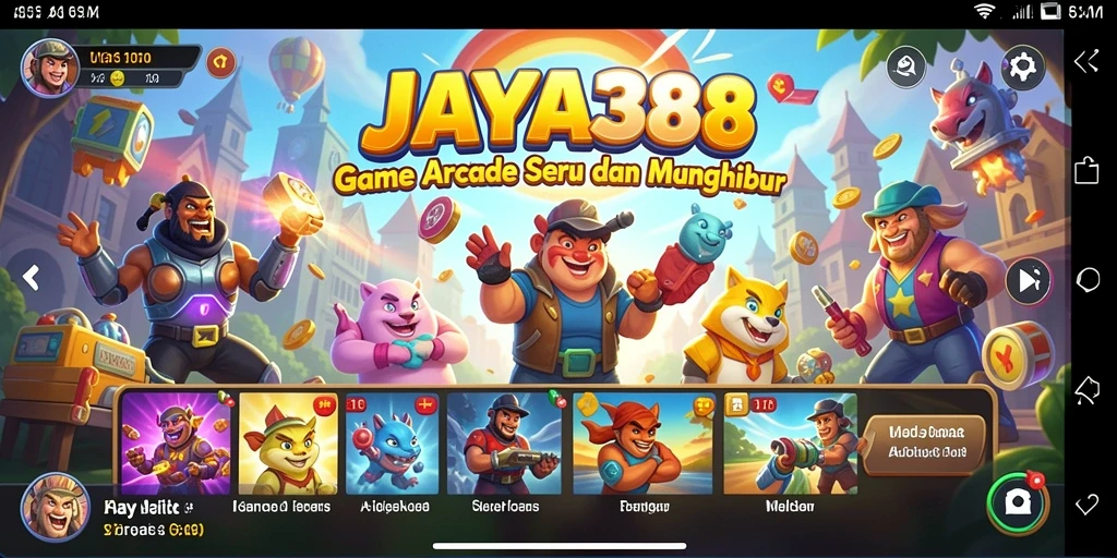 Tangkapan layar menunjukkan gameplay menegangkan di JAYA388.