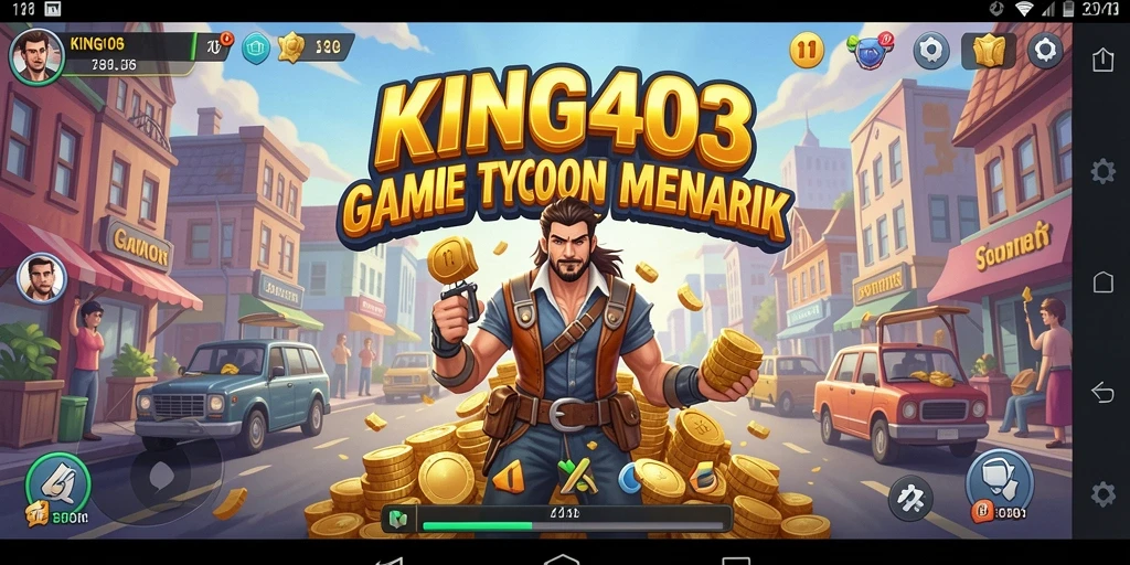 Screenshot menampilkan gameplay seru di KING403.