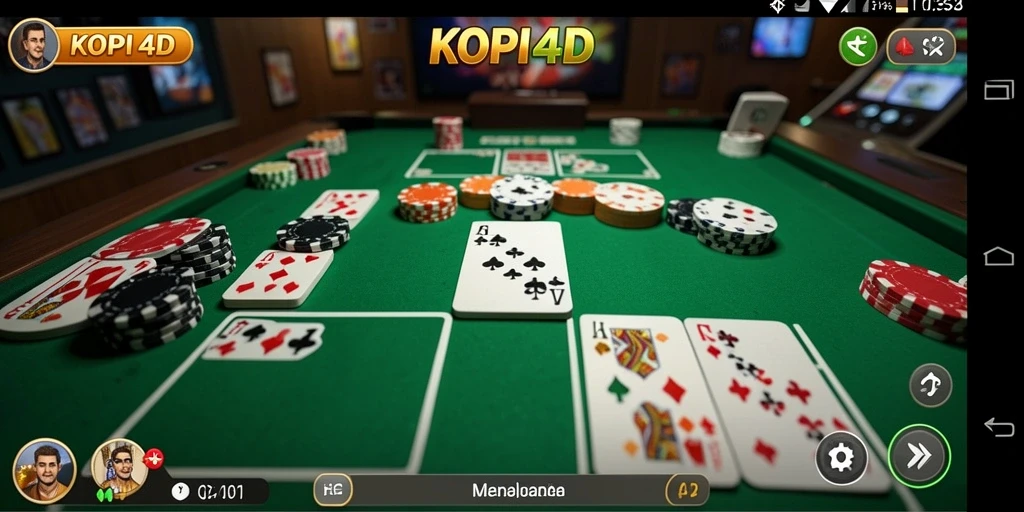 Tampilan gameplay seru KOPI4D dengan pemain aktif.