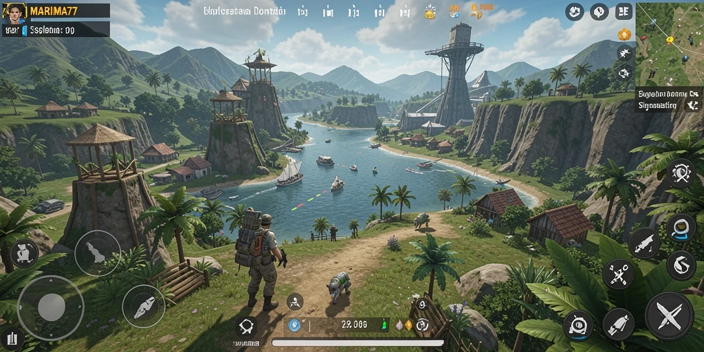Gameplay MARIMA77 yang seru dalam simulasi ekonomi.