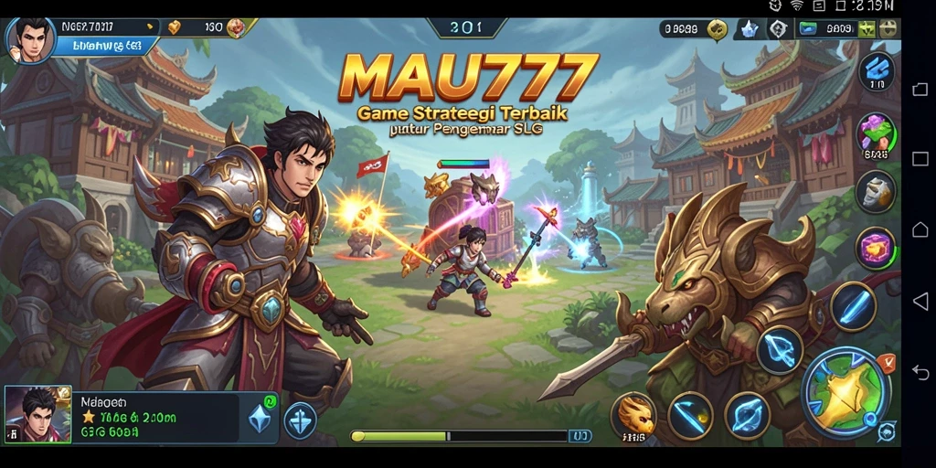 Screenshot gameplay <strong>MAU777</strong> yang intens dan strategis.