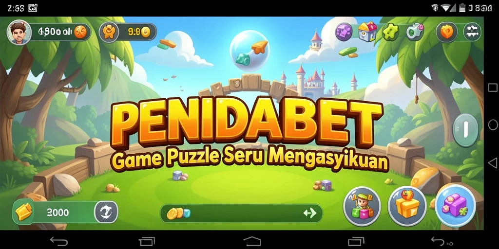 Tampilan menarik dari gameplay PENIDABET saat menyelesaikan puzzle.