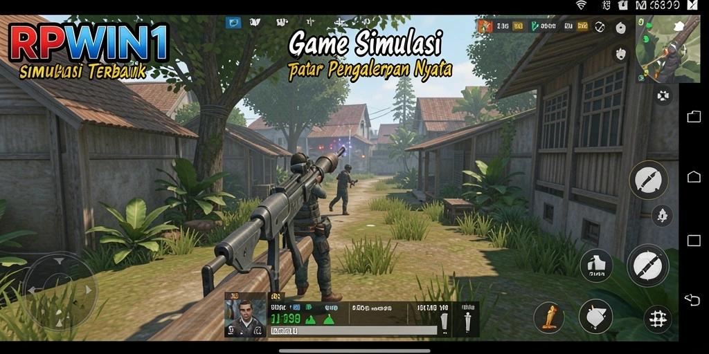 Tampilan menarik dari gameplay RPWIN1 saat beraksi.